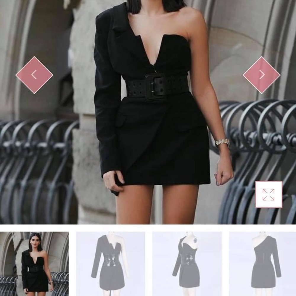 One shoulder Mini